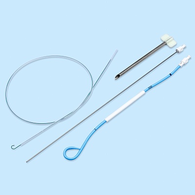 Набор цистостомический с катетером тип "Pigtail"
